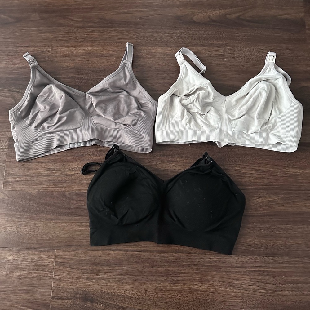 Women's Intimates Set - Black, White, Gray